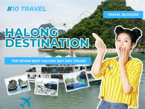 Halong bay day cruise destination
