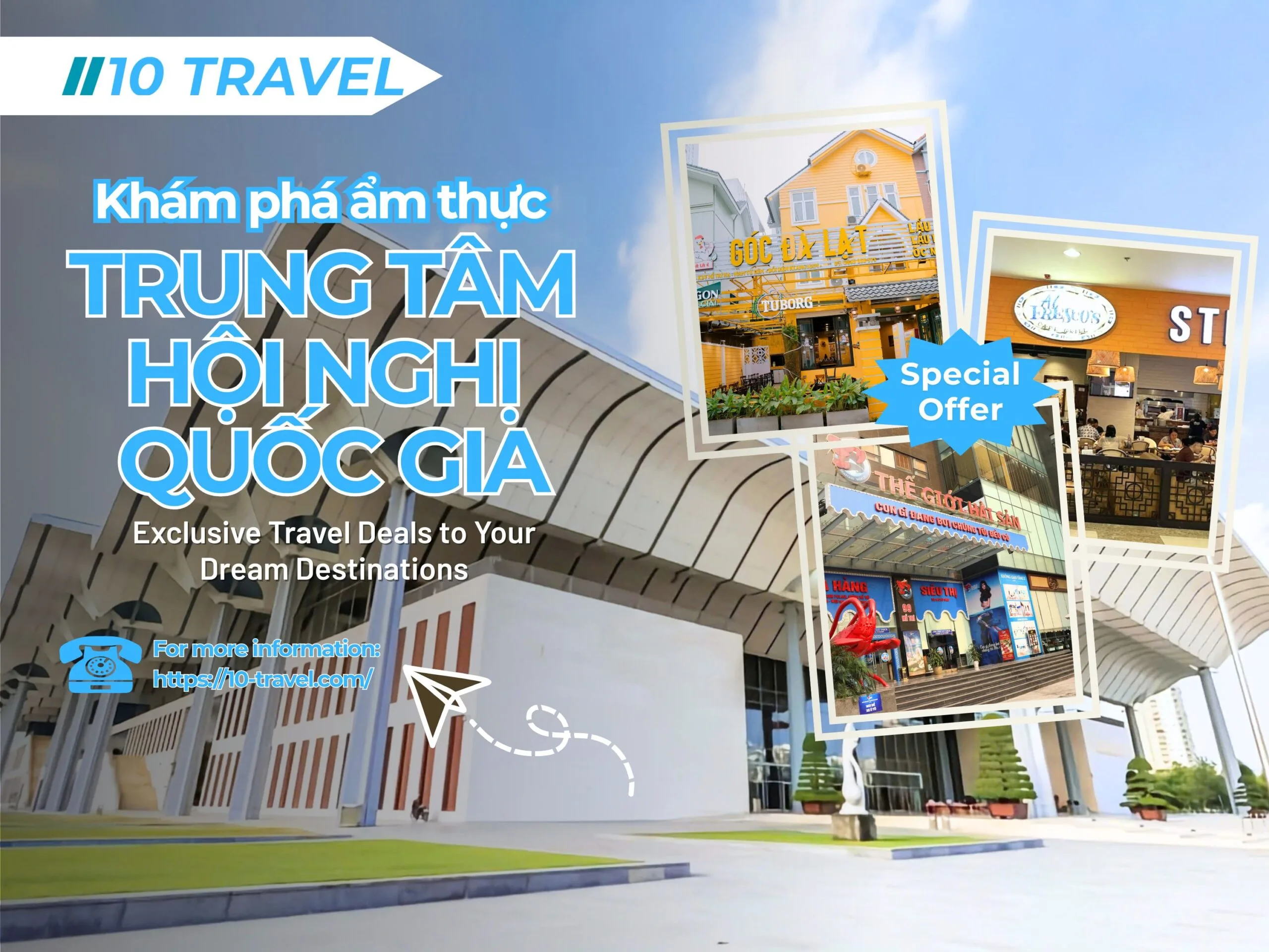 Những địa điểm ăn uống được yêu thích xung quanh Trung Tâm Hội Nghị Quốc Gia Hà Nội